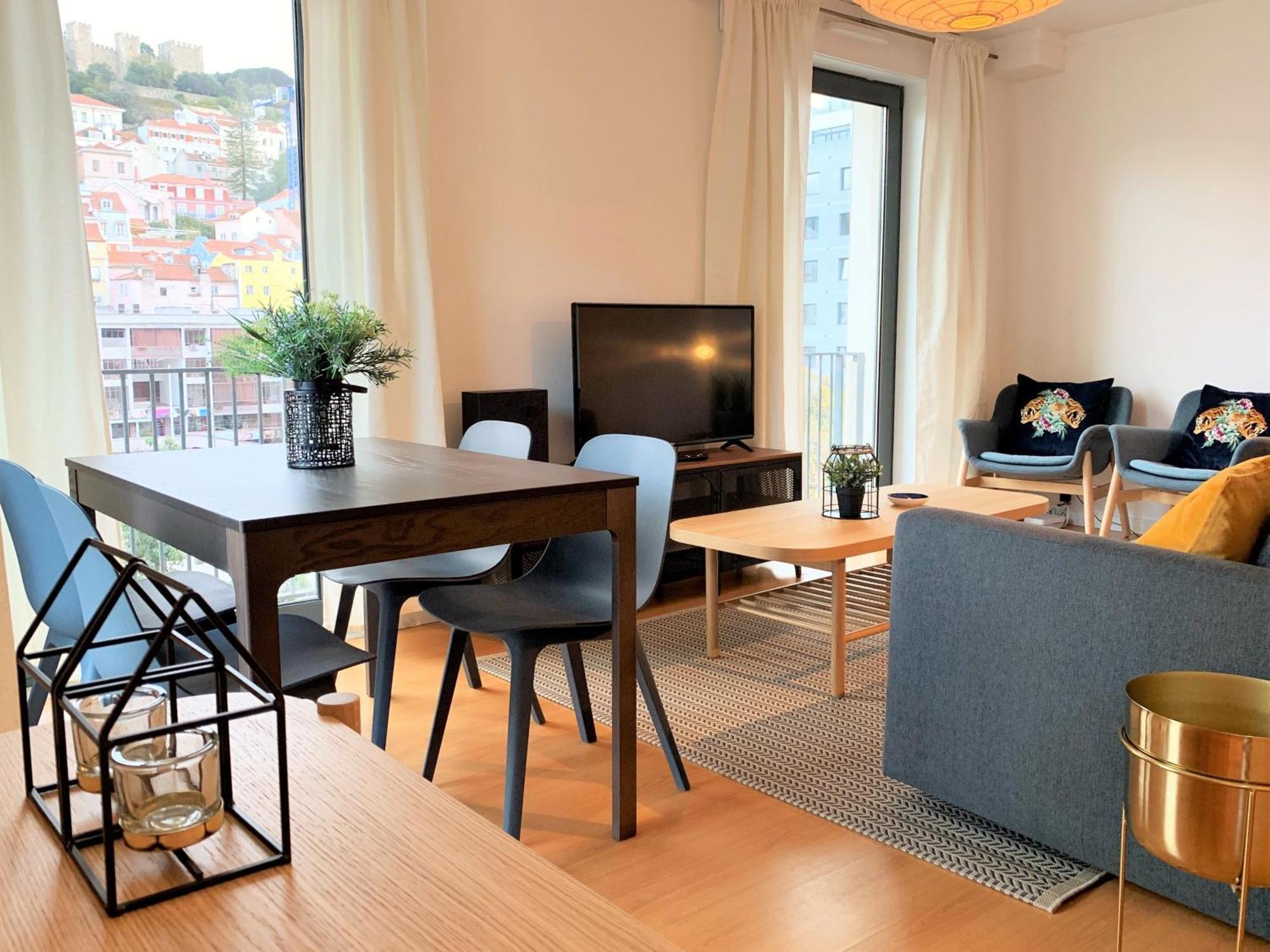 Appartamento Mm3 Baixa Rossio Castle View! Lisbona Esterno foto